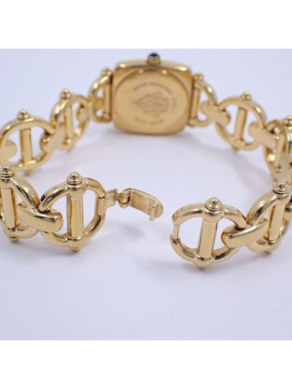 Gucci Quartz Watch Gold Black Dial - Picture 6 of 10